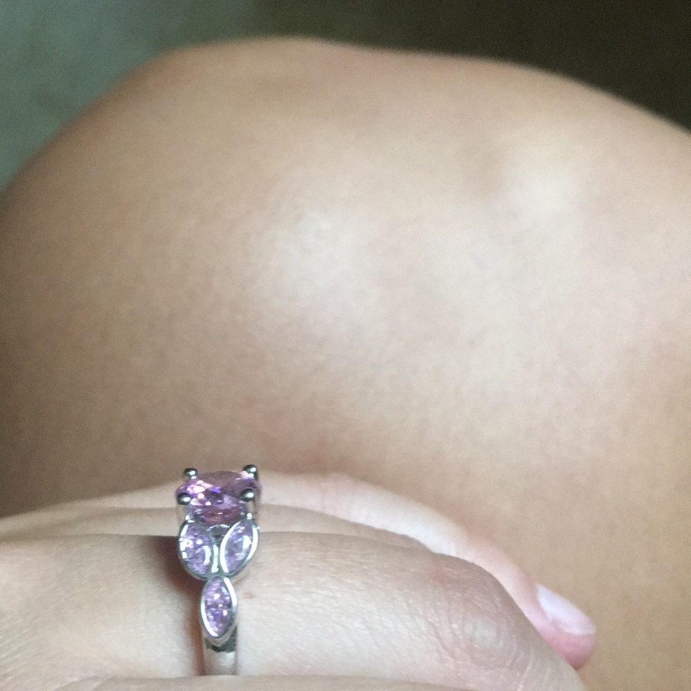Pink and silver ring:) - Picture 3 of 3